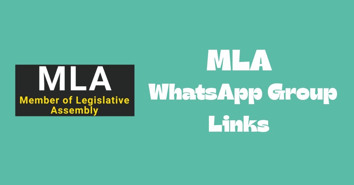 MLA WhatsApp Group Links