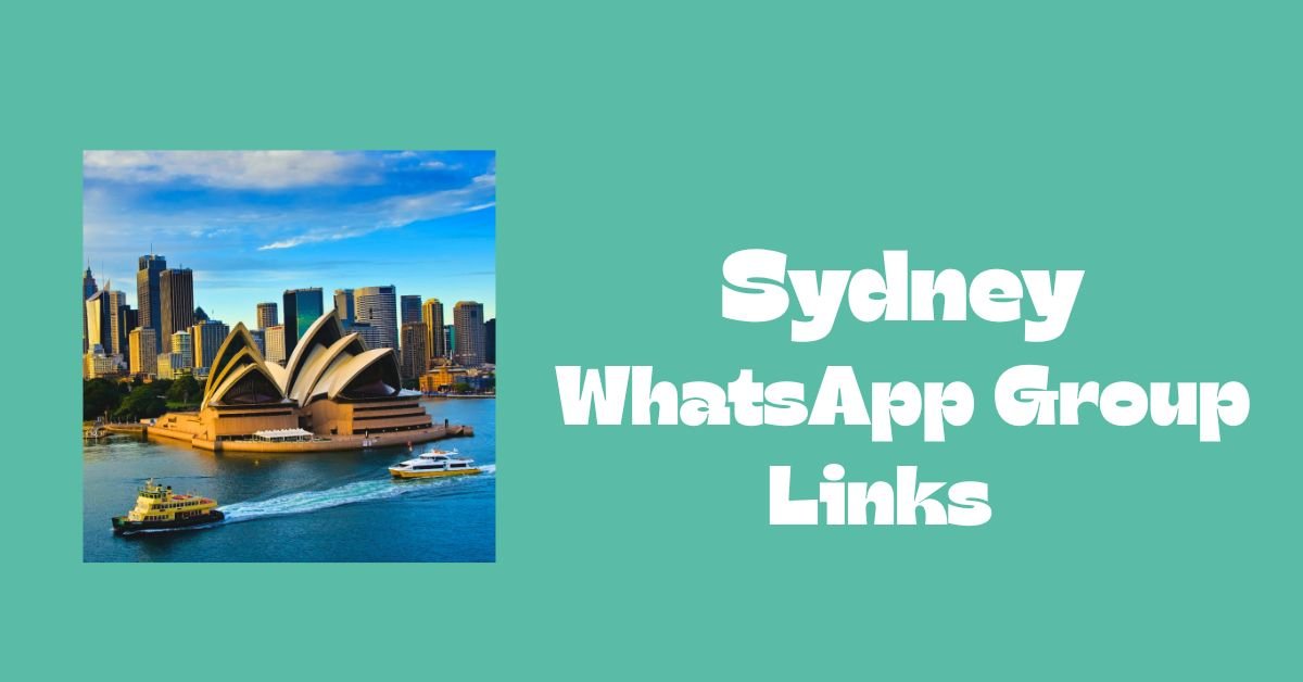 Sydney WhatsApp Group Links